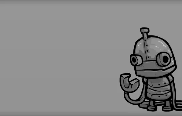 Robot, minimalism, Machinarium