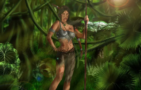 Picture girl, Tomb Raider, Lara Croft, tomb raider
