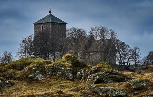 Picture Norway, Church, Norway, Rogaland, Avaldsnes