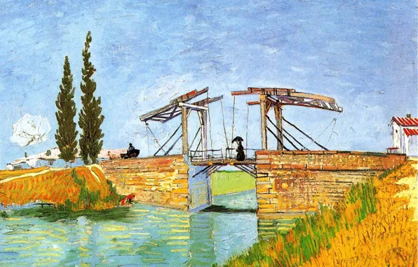 Picture Vincent van Gogh, Bridge at Arles 2, The Langlois