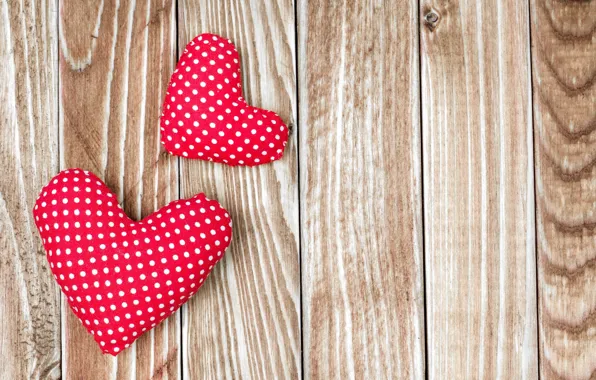 Hearts, red, love, wood, romantic, hearts, valentine's day
