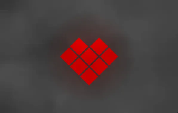 Love, heart, minimalism, love, minimalism, heart, pixel, pixel