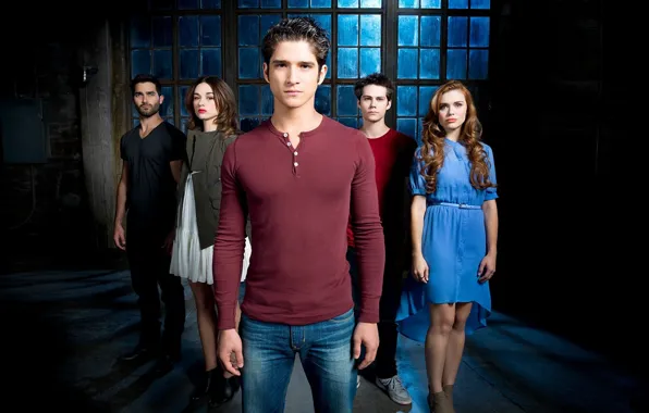 Girls, room, the series, guys, characters, Teen wolf, The cub