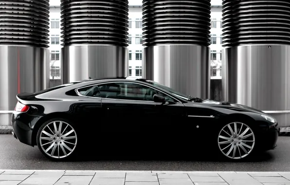 Picture black, aston martin, vantage