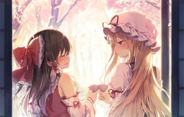 Touhou, strikingly is wait, hakurei reimu, shinoba