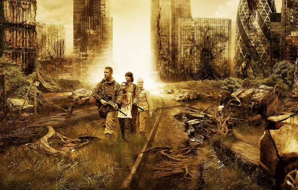 post apocalyptic zombie wallpaper