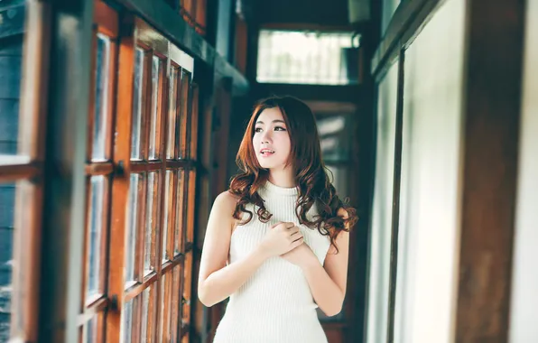 Girl, woman, asian