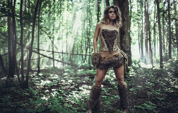 Fur, Amazon, savage, skins, Woman of the Jungle