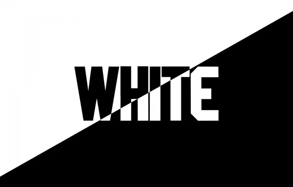 Contrast, words, black and white, Black and White