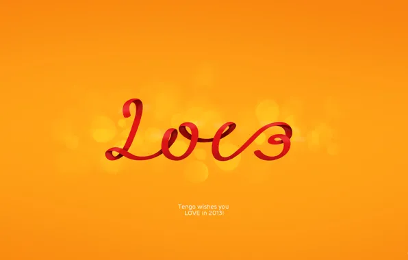 Love, new year, orange, happy new year, oranzhevy, LOVE, 2013, tengo