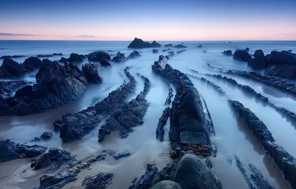 Picture landscape, stones, the ocean, rocks, coast