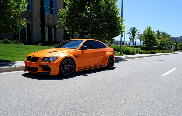 BMW, House, E92, Trees, M3