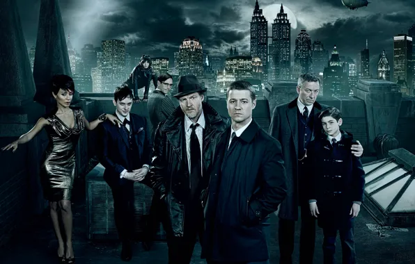 Picture Gotham, 2014, Gotham, The good, The evil