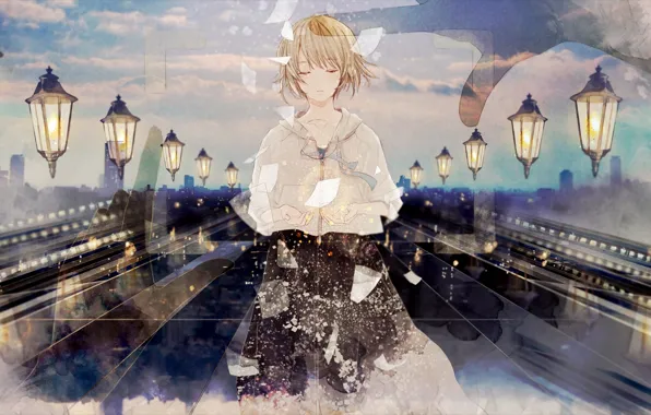 Picture girl, photo, anime