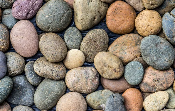 Picture beach, pebbles, stones, background, beach, texture, marine, sea