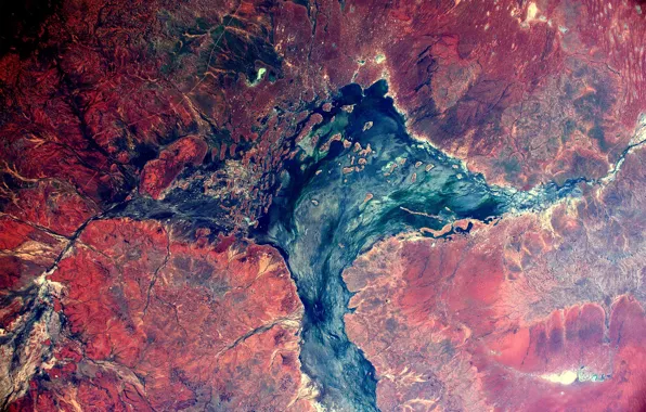 Space, abstraction, earth, texture, Australia, the view from the top