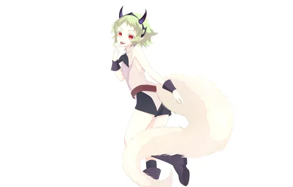 Girl, tail, vampire, Owari no Seraph, The last Seraphim