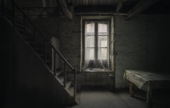 Picture room, interior, window