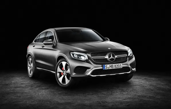 Picture background, Mercedes-Benz, Mercedes, Coupe, crossover, GLC-Class, C253