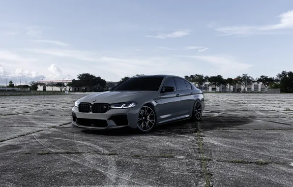 Picture Sky, Grey, F90, M5 Competition