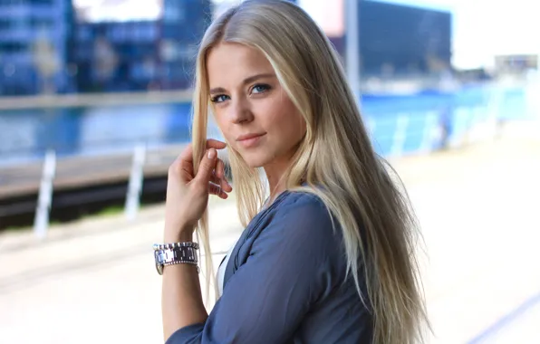 Picture look, blonde, Maren schiller