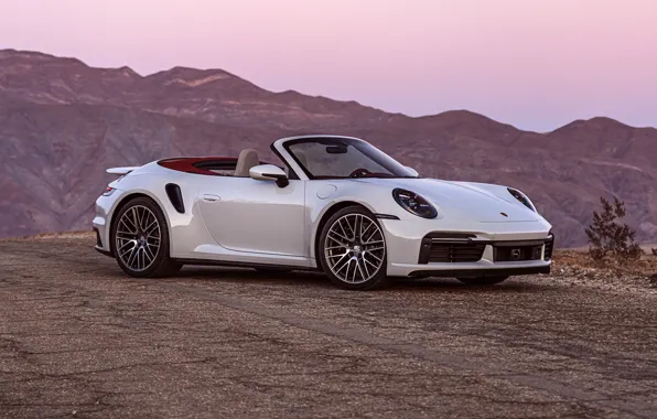 Mountains, 911, Porsche, Porsche, Turbo, Cabriolet, 2021
