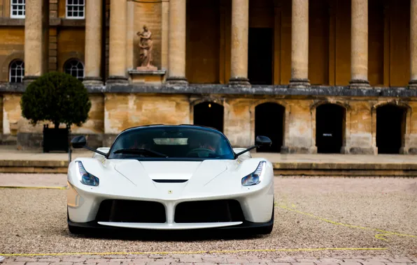 Picture White, Ferrari, Ferrari, LaFerrari, FAS