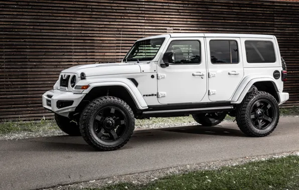 Picture wall, side, Wrangler, Jeep, Unlimited, 2019, Soldier, Ferōx