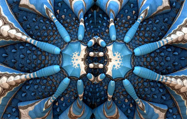 Light, pattern, color, the volume, symmetry