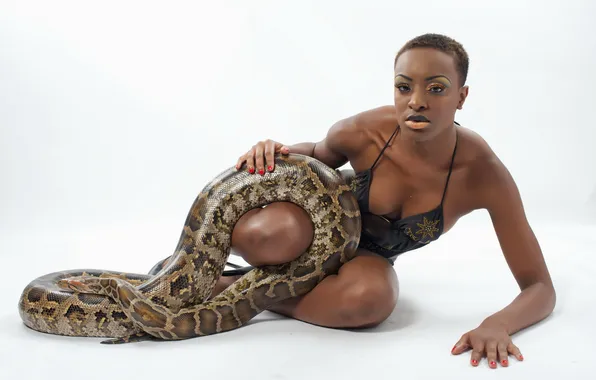 Picture snake, Model, Vanessa