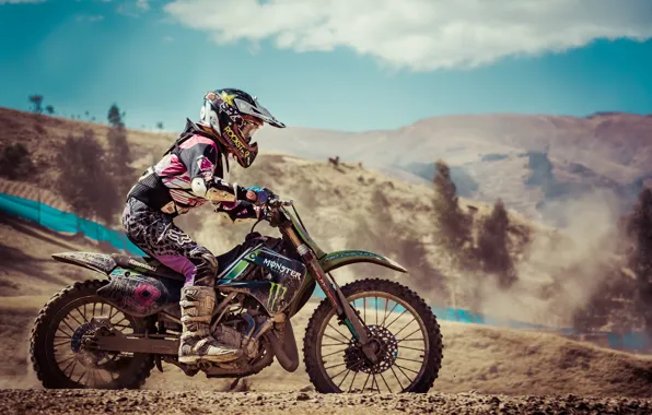 Sport, motocross, Racer