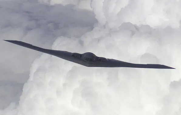 Spirit, B-2, bomber, Northrop, strategic, American heavy unobtrusive