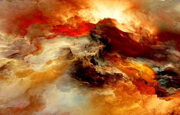 Picture clouds, background, colors, abstract, space, background, clouds, unreal