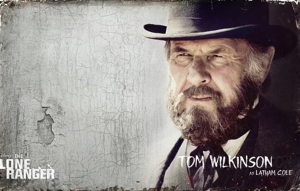 Actor, Western, The Lone Ranger, The lone Ranger, Tom Wilkinson, Latham Cole