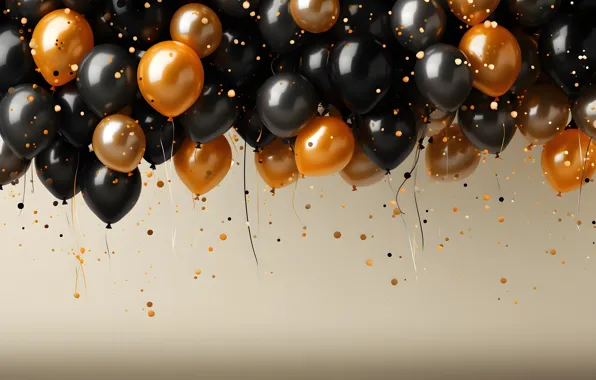Balls, balloons, holiday, balls, Shine, point, sequins, Christmas