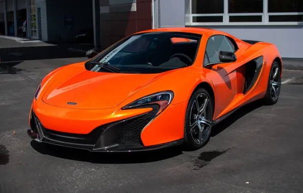 Picture McLaren, orange, Spider, 650S