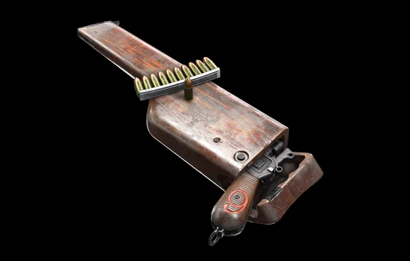 Germany, Mauser C96, Self-loading pistol, 9x19 Luger, Red Nine
