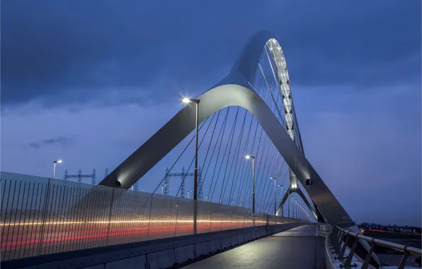 Picture bridge, Netherlands, Holland, Nijmegen