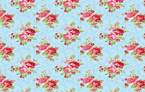Picture flowers, Wallpaper, roses, texture