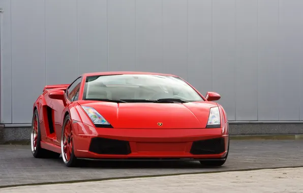 Picture red, supercar, lamborghini gallardo, Lamborghini, Gallardo, imsa, gtv