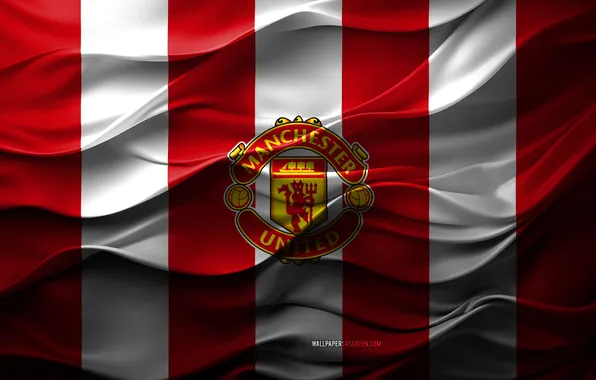 Logo, Football, Manchester United, Soccer, Flag, Manchester, Emblem, United
