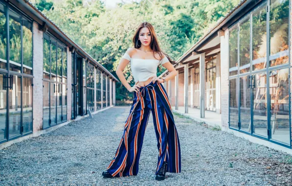 Picture style, background, model