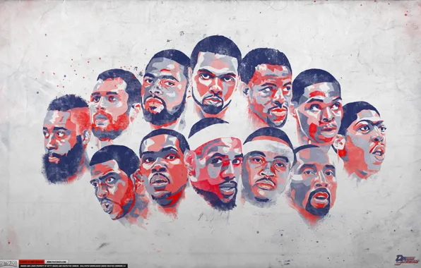 Figure, Basketball, Background, Team, USaPassion