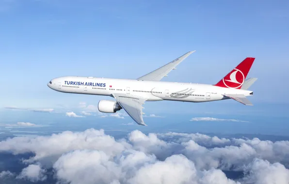 Plane, boeing 777, turkish airlines