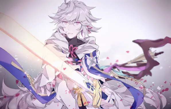 Look, staff, MAG, Merlin, Fate / Stay Night, Fate / Grand Order, The destiny of …
