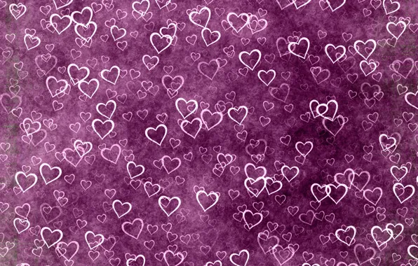 Background, texture, hearts