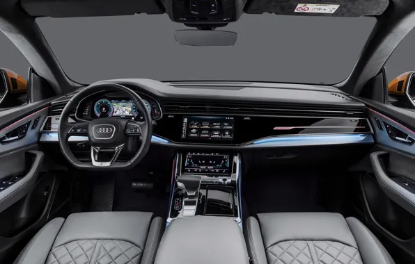 Picture salon, quattro, 2018, crossover, S-Line, 50 TDI, Audi Q8
