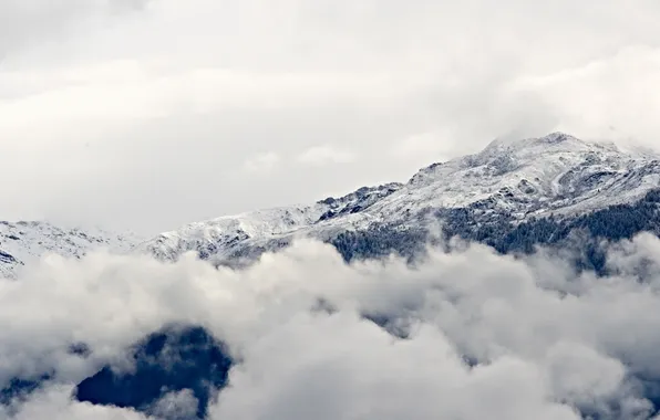 Landscape, mountains, nature