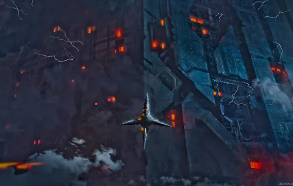 Lights, smoke, construction, category, beep beep