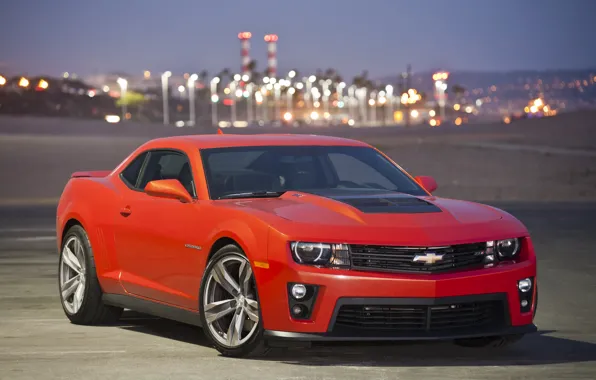 Picture Chevrolet, Camaro, Orange, ZL1